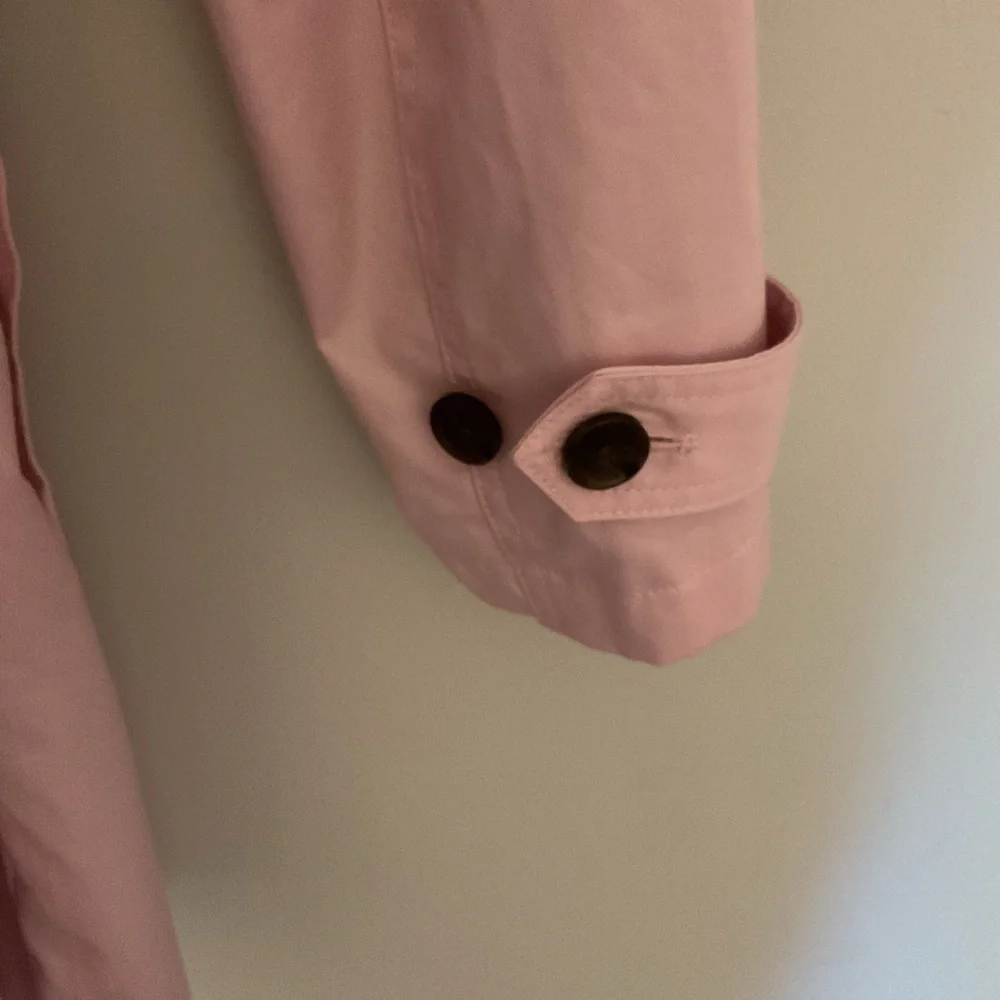Banana Republic Light Pink Trench Coat - Picture 6 of 10